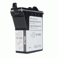 DM50 / DM55 / K700 / K721 Series Pitney Bowes Genuine Red K780002 Franking Ink Cartridge