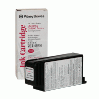 DM800 / DM900 / DM925 / DM1000 Series Pitney Bowes Genuine 767-8RN Franking Red Ink Cartridge